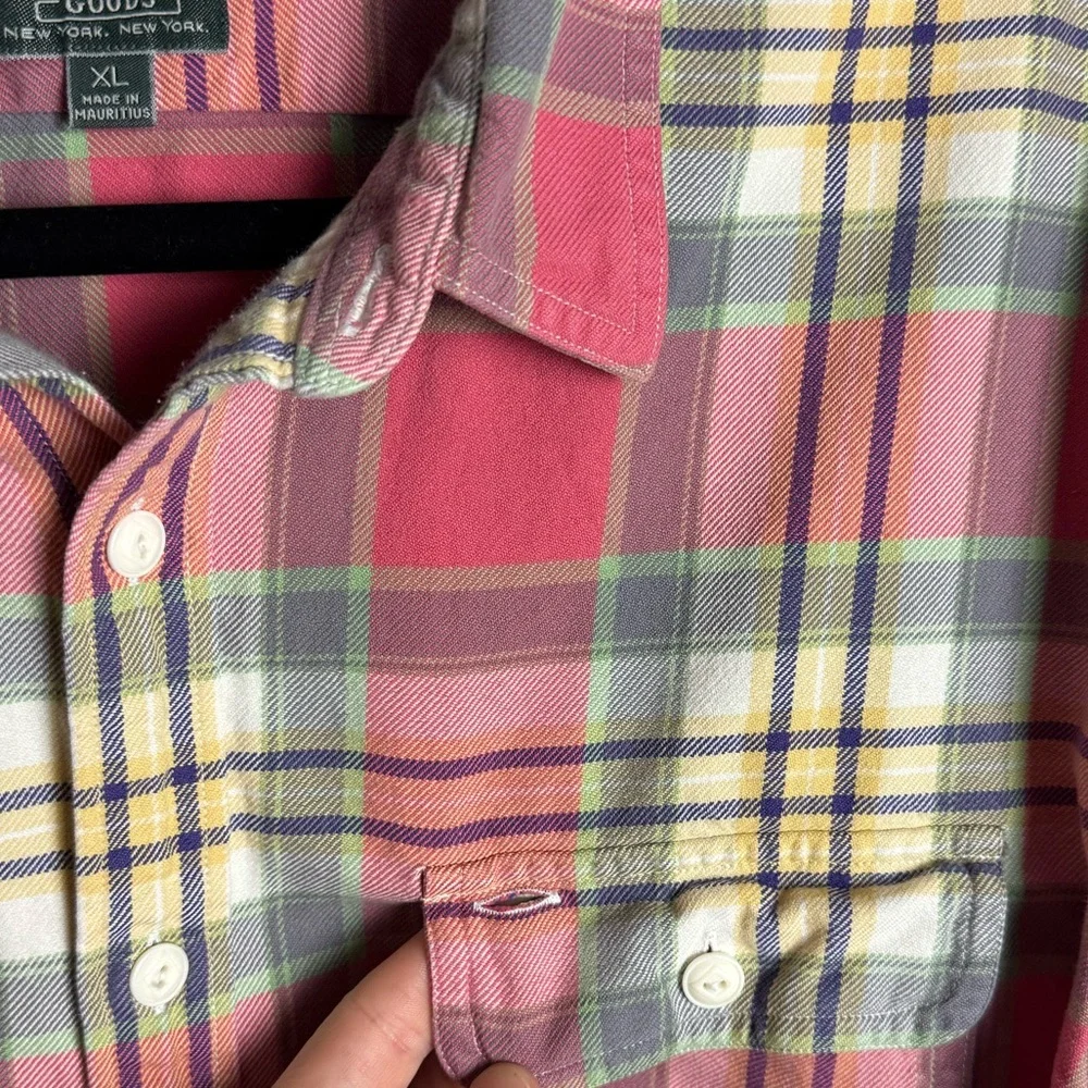 J.Crew Amherst Plaid Flannel – XL